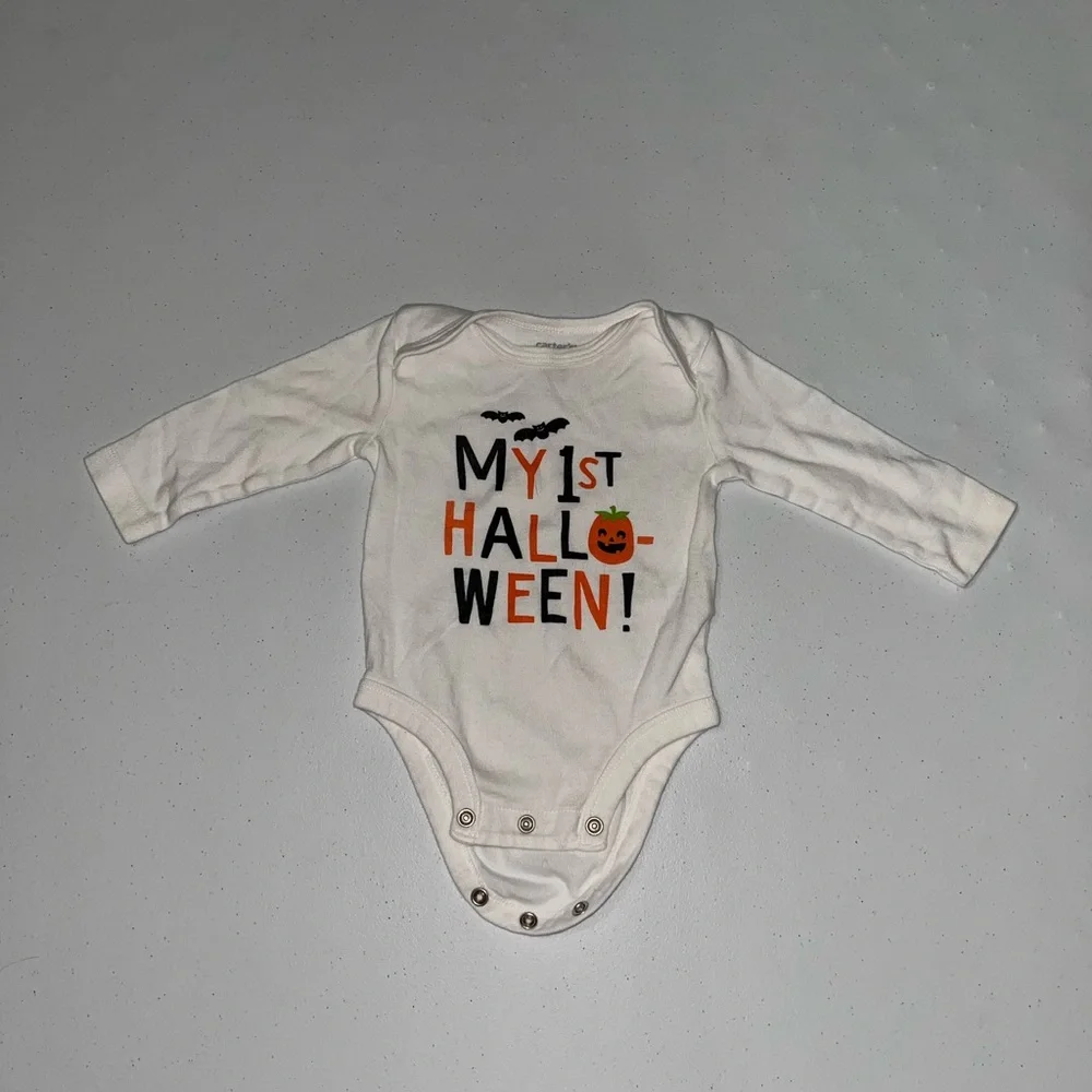 💙 Carter’s My First Halloween Unisex Onesie
